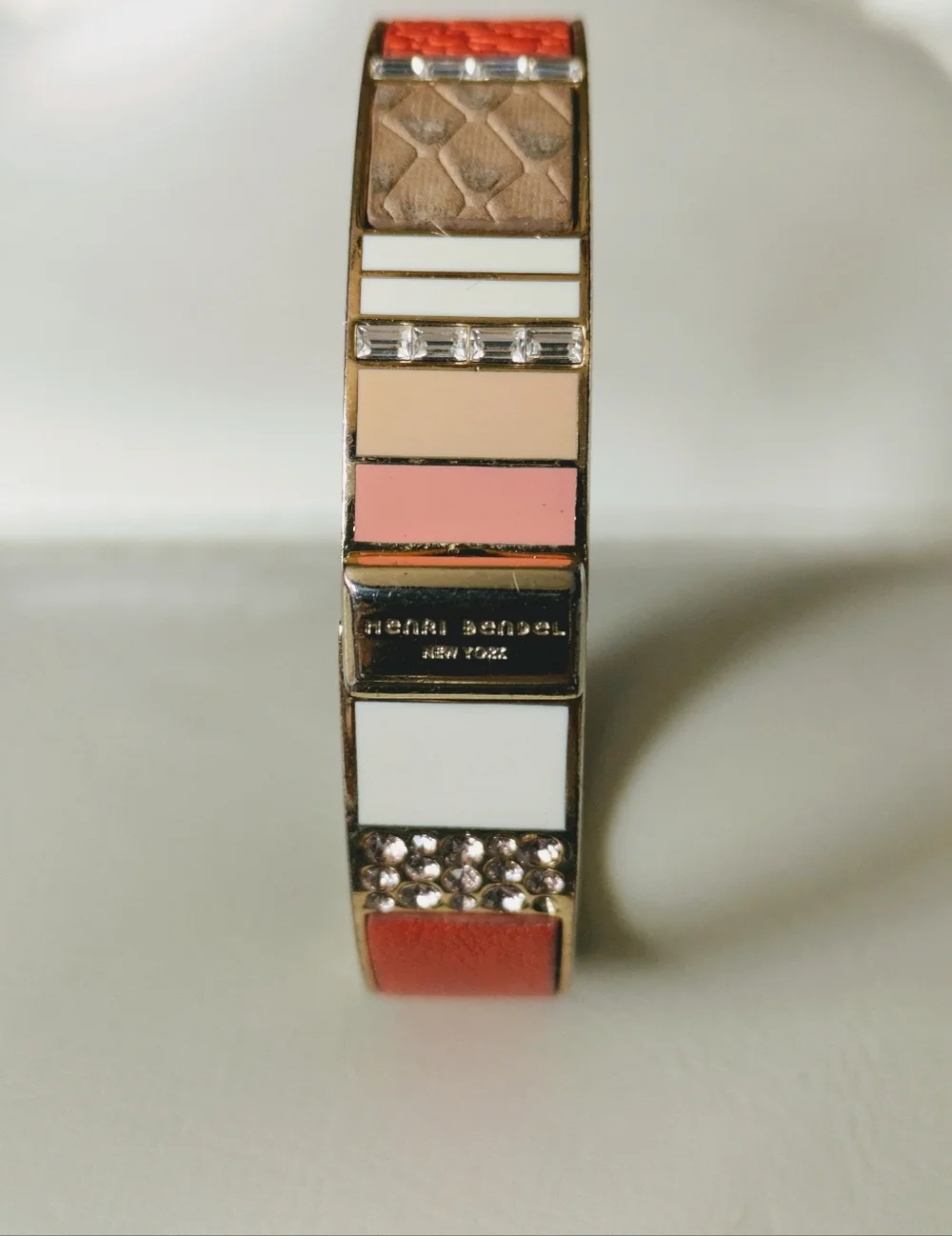 Henri Bendel Hinged Bangle Bracelet - Picture 2 of 14